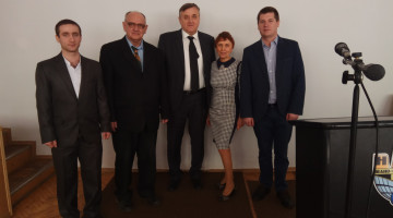 We congratulate the assistant Buzovsky Vitaly with the defense of the thesis